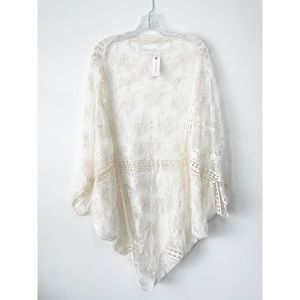 Anthropologie Victoria lace duster